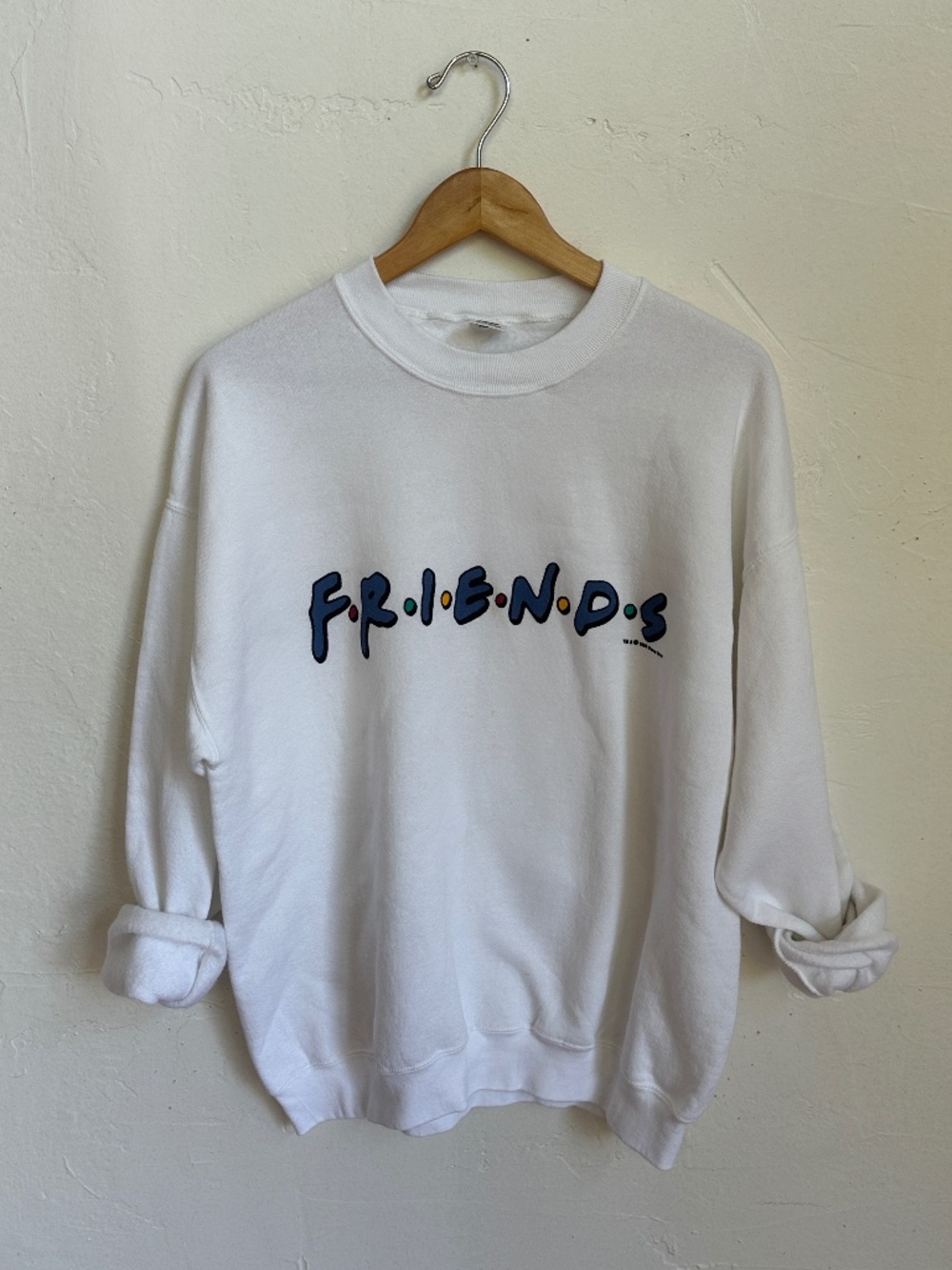 Vintage 1995 TV Show Friends Sweatshirt 1990s Large